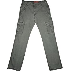 Dickies FLEX Cargo Pants Mens 30x32 Gray Regular Fit Stretch Workwear Durable